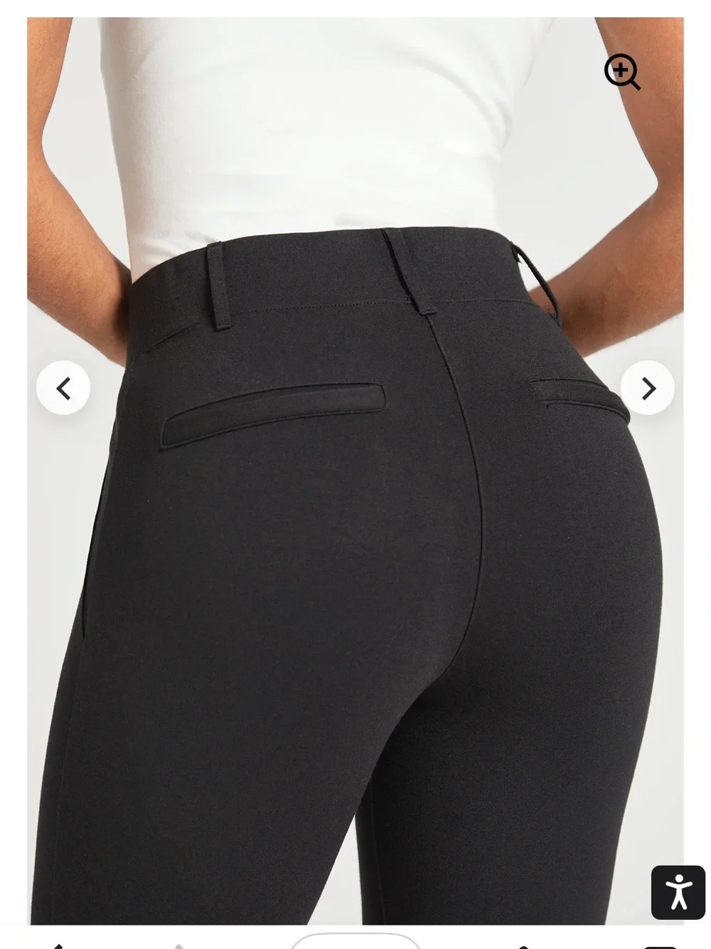 Betabrand Classic  skinny leg Dress Pant Yoga Pant - new in package 27” inseam